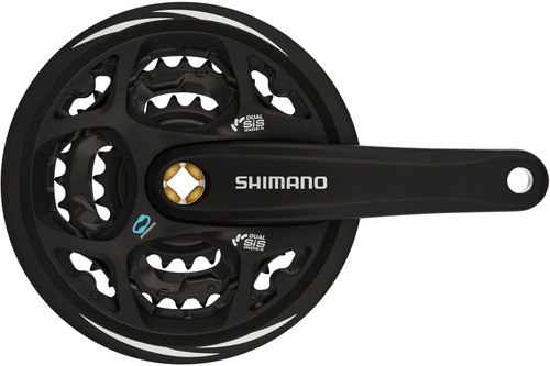 Imagen 1 de 5 de Plato Y Biela Shimano Altus Fc M311 - 48-38-28t - 170mm W/cg