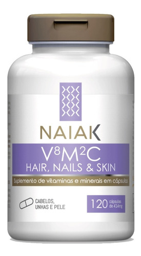 Colágeno Verisol Hair Nails & Skin 120 Cápsulas Naiak