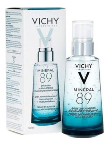 Crema hidratante facial Vichy con ácido hialurónico mineral 89 50 ml