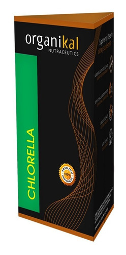 Chlorella 60 Caps. Clorofila Antioxidante Organikal