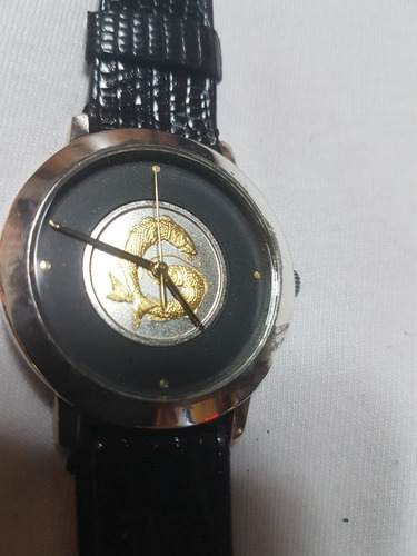Reloj De Pulsera Vintage Zodiacal Piscis.