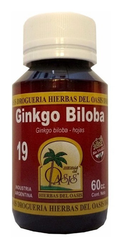 Imagen 2 de 2 de Tintura Madre De Ginkgo Biloba Promo X 3 Unidades