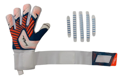 Guantes De Arquero Imperio C/ Varillas Adulto - Vgfc Volk Blanco 10