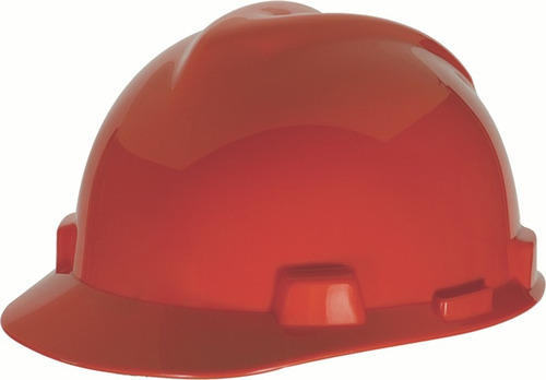 Carcaza De Casco V-gard Rojo Msa