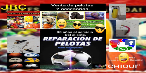 Se Reparan Pelotas De Futbol, Basquet,handball, Voley,rugby 