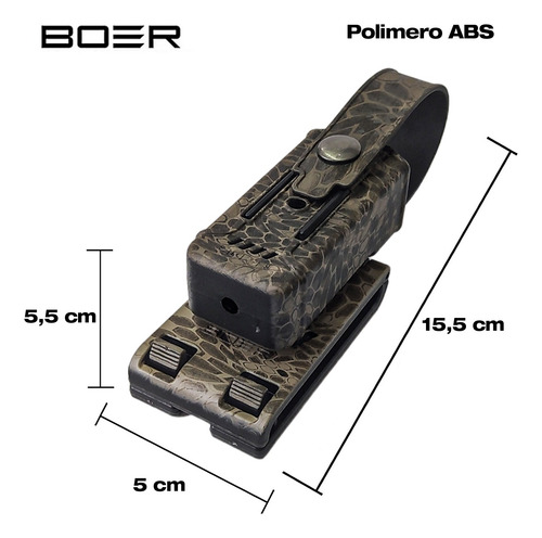 Funda Pistolera Boer Nivel 2 Bersa Porta Cargador Simple