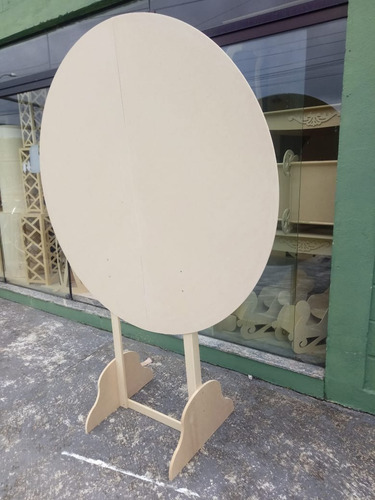 Painel Redondo 2,10 Alt X 1,50 Decoração Festa Mdf Provençal