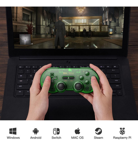Controlador De Juegos 8bitdo Sn30 Pro Inalámbrico Bluetooth