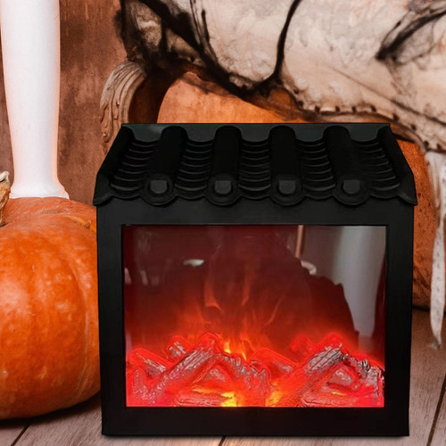 Luces De Chimenea Con Efecto De Llama, Farol For Alero