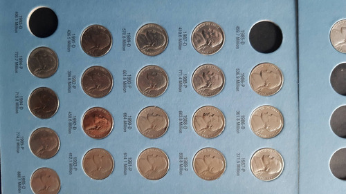 Set 2 Albums Monedas 5 Cent Jefferson + Monedas Leer (Usado)