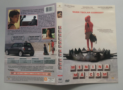 Menina Má . Com Dvd Hardy Candy Ellen Page Patrick Wilson