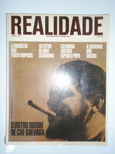 Revista Realidade - O Outro Diário De Che Guevara - 1968