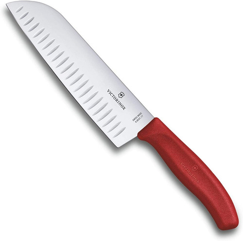 Victorinox Cuchillo Chef Santoku Con Alvéolos, 17 Cm 6.8526.