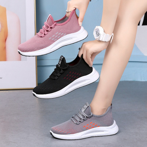 Zapatillasdeportivastranspirable Yantideslizantes Para Mujer