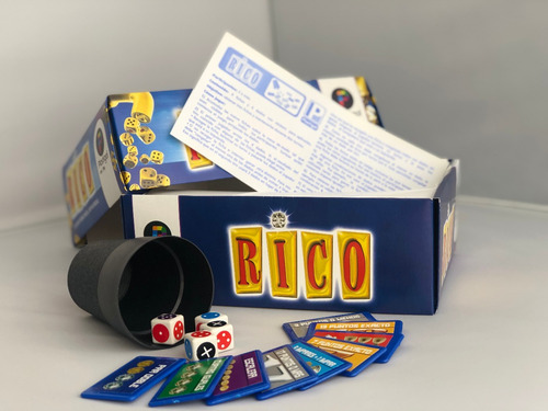 Imagen 1 de 4 de Juego De Mesa Rico ¡lo Que Viene Facil Se Va Facil!
