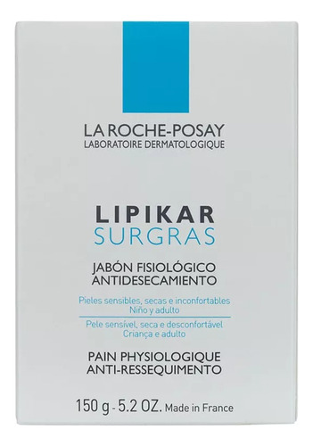 La Roche® Lipikar Pain Surgras | Jabón Barra 150gr