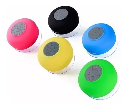 Parlante Stereo Bluetooth Ducha Resistente Al Agua Altavoz