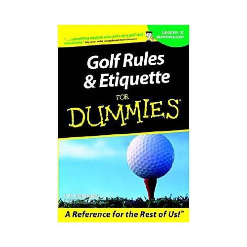 Reglas De Golf Y Reglas De Etiqueta Para Dummies