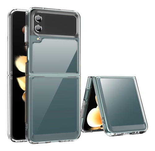 Funda Ustiya Para Galaxy Z Flip 4 Transparent