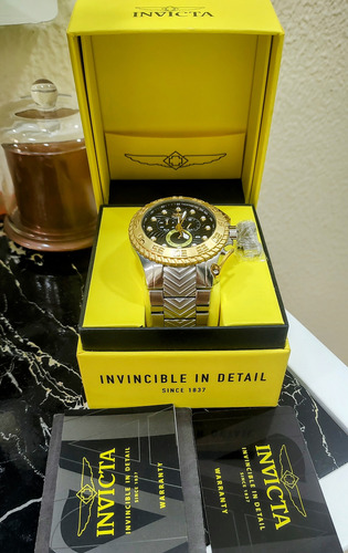 Relógio Invicta Pro Dive 100% Original. Prateada Dourado-escuro Preto (Usado)