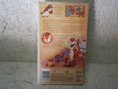 Fita Vhs Tigrão O Filme Dublado Ano 2000 (Usado)