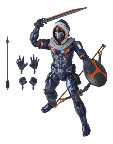 Taskmaster Black Widow Marvel Legends Baf Crimson Dynamo