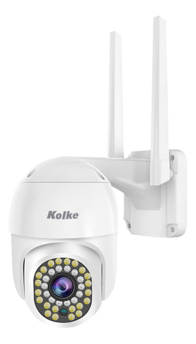 Camara De Seguridad Exterior Kolke Ptz 2.0mp Wifi Colorvu