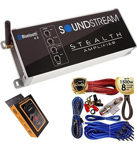 Amplificador De 4 Canales Soundstream Modelo St4.1000db