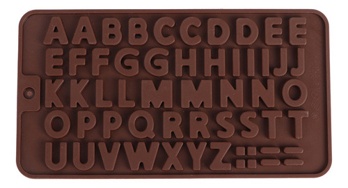 Molde De Silicone Para Bolo De Chocolate Com Letras Em