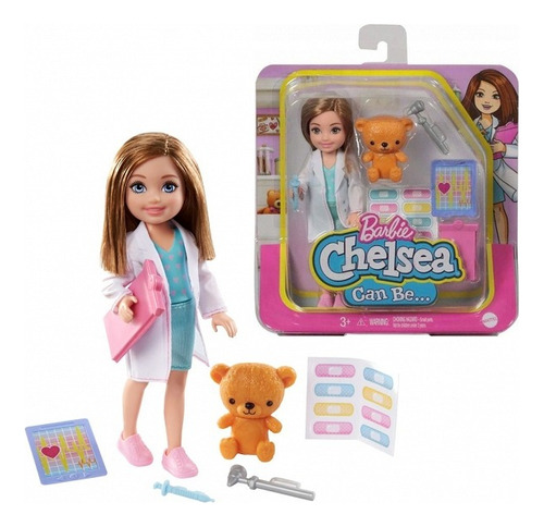 Barbie Chelse You Can Be Veterinaria Mattel Orig Replay