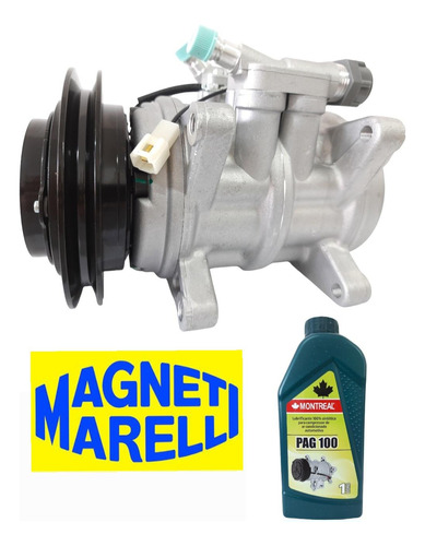 Compressor De Ar Universal 6p148 1v 12v 8 Fix Tc57 Marelli
