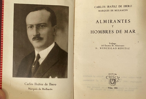 Almirantes Y Hombres De Mar / Carlos Ibáñez De Íbero    B2