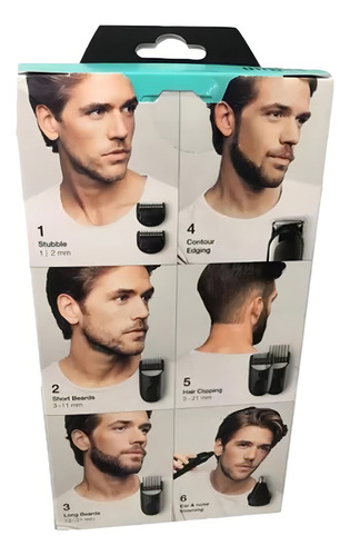 Braun Kit Aparador Elétrico Barba E Cabelo 6 In 1 Sem Fio