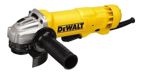 Imagen 2 de 4 de Esmeriladora angular DeWalt DWE4212 de 50 Hz/60 Hz amarilla 1200 W 120 V + accesorio