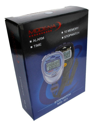 Cronometro Memoria 10 Lap Alarma Reloj Digital Deportivo