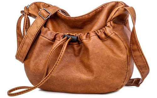 Bolso Cruzado Vintage De Piel Sintética Suave Para Mujer [u]