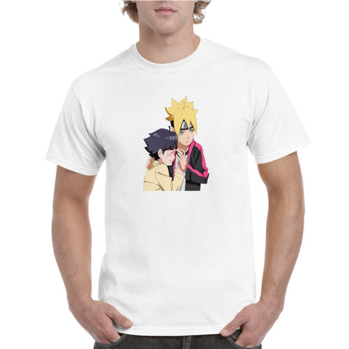 Playera De Anime Boruto Y Himawari Tallas Disponibles Barato