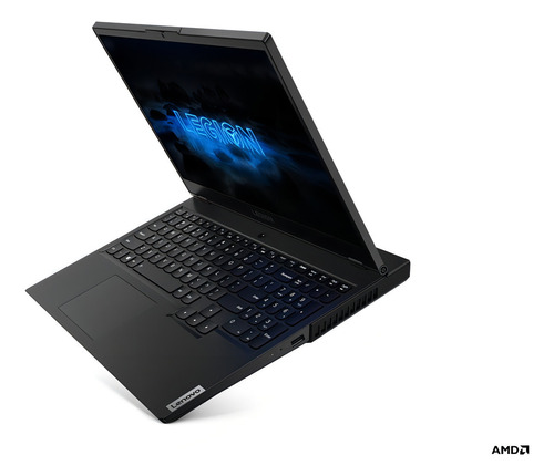 Notebook gamer Legion 5 15.6" color phantom black 8GB de Ram - 256GB SSD - 1TB HDD - AMD Ryzen 5