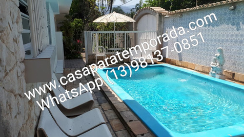 Imagem 1 de 14 de Casarão, 30 Metros Da Praia Piscina,wfi,churr,tv Lcd