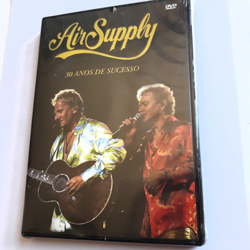 Dvd  Air Supply    30 Años De Éxitos   Grabado En   Canadá