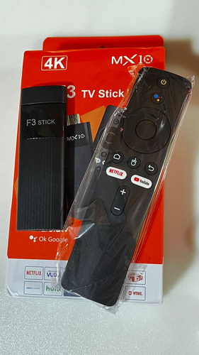 Tv-box Stick Mx10-f3, Wifi 6, Android 13, 2,4/5g, Dual