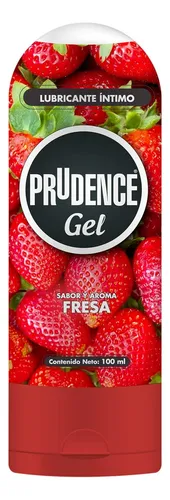 comprar Lubricante Íntimo Prudence Gel Sabor y Aroma Fresa 100ml