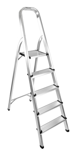 Escalera Halten De Aluminio Plegable 5 Peldaños