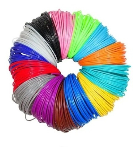 Imagen 1 de 2 de Repuesto Filamento 3d X 200mts Varios Colores Lápiz 3d I3d