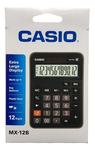 Calculadora Casio Mx-12b 12 Digitos