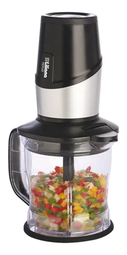Licuadora picadora port til Liliana PicPlus AM312 1.2 L negra con