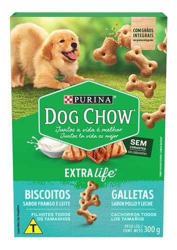 Biscoito Pra Cachorro Filhote Purina Dogchow Integral Junior