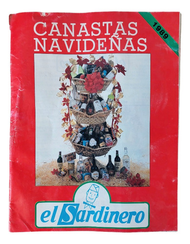 Revista Canastas Navideñas De La Tienda El Sardinero De 1989