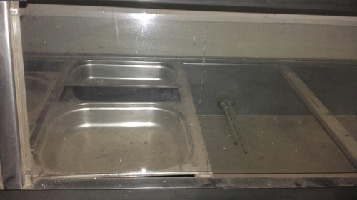 Imagen 5 de 6 de Baño De Maria En Acero Inoxidable, Para 6 Bendejas Grandes