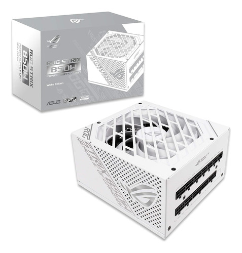 Fuente De Alimentación Blanca Asus Rog Strix 850w - Disipado